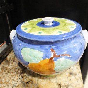 Vintage Bellini Hand Painted Soup Tureen